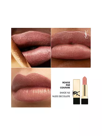 YVES SAINT LAURENT | Lippenstift - Rouge Pur Couture Lippenstift (08 Bitten Brown) | rosa